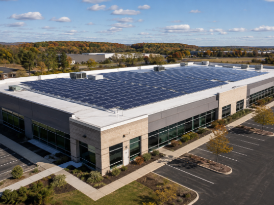 commercial solar installation